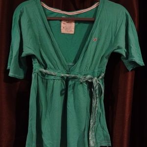Hollister 3/4 Sleeve Babydoll Shirt